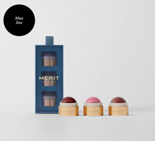 Merit The Mini Flush Balm Trio