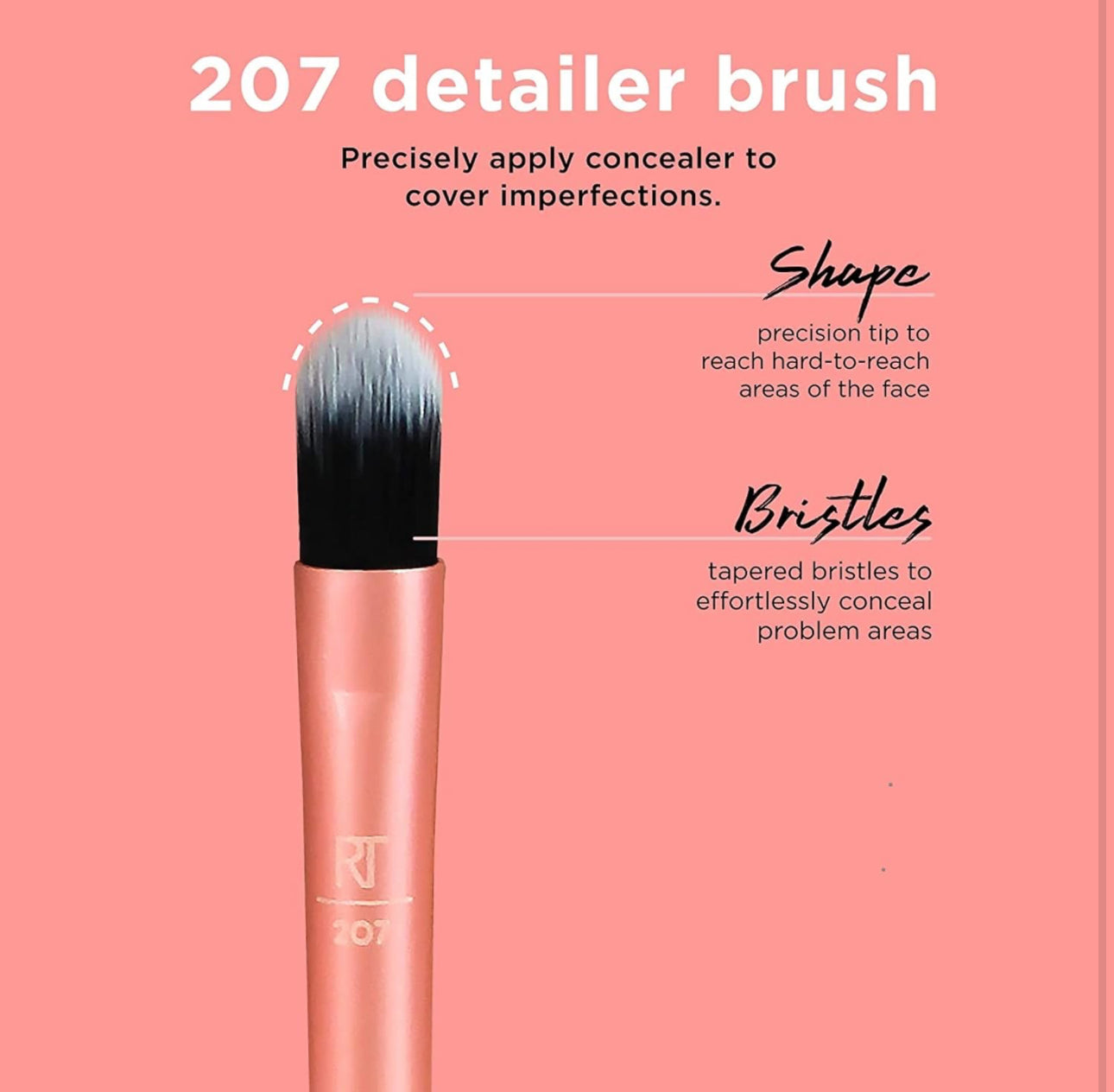 Real Techniques Flawless Base Makeup Brush Set (5 piezas)