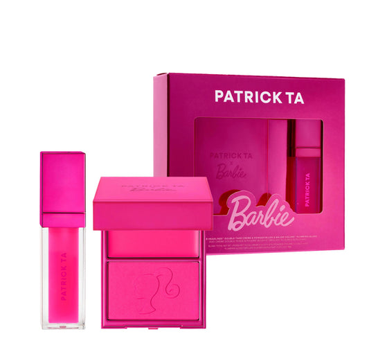 PATRICK TA
Patrick Ta x Barbie™ Blush Duo and Lip Plumper Set