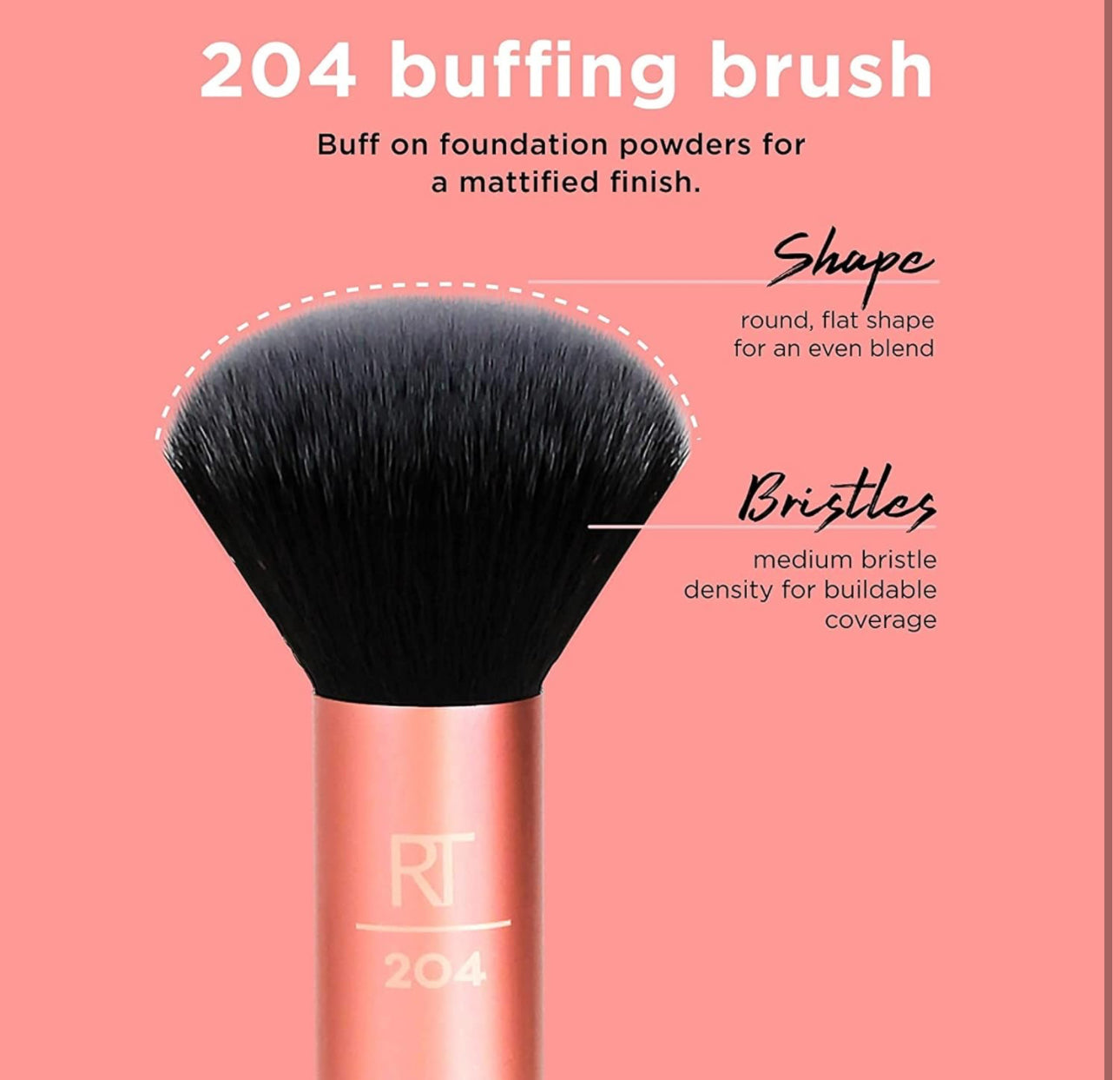 Real Techniques Flawless Base Makeup Brush Set (5 piezas)