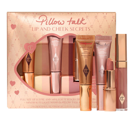 Charlotte Tilbury
Pillow Talk Lip and Cheek Secrets Set