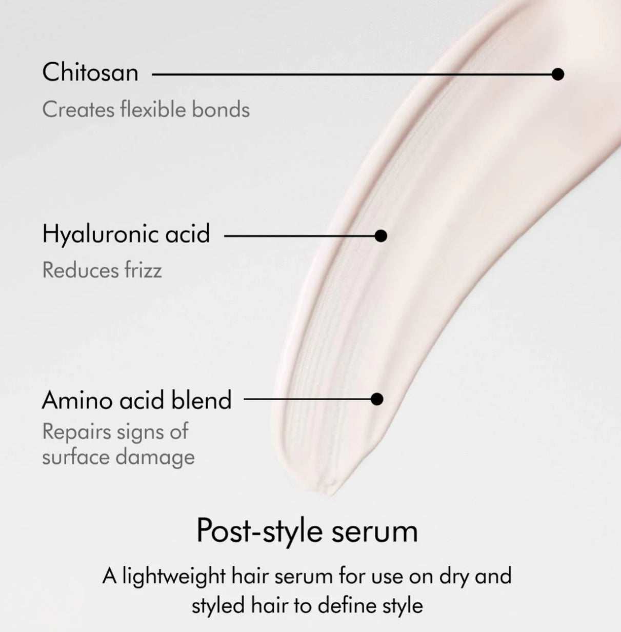 Dyson Chitosan Post-Styling Hair Serum for Hold & Style Extending