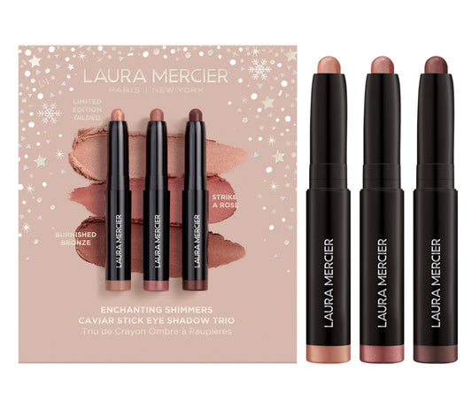 Laura Mercier
Enchanting Shimmers Mini Caviar Stick Eyeshadow Trio